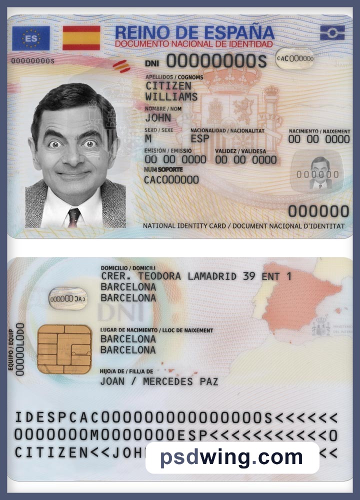 Spain ID 2021-Present